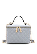Load image into Gallery viewer, Women&#39;s Quilted Top Handle Bag / Sling Bag / Crossbody Bag - KCF 1763