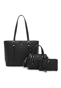 3 in 1 Tote Bag & Top Handle Bag & Pouch -NEL 9792