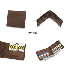 Load image into Gallery viewer, Men&#39;s Leather RFID Wallet - JPW 102