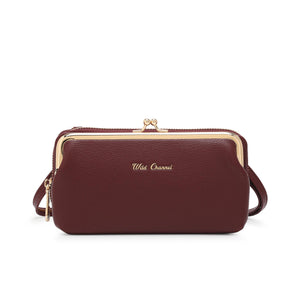 Women's Long Zipper Purse / Sling Bag - NP 021
