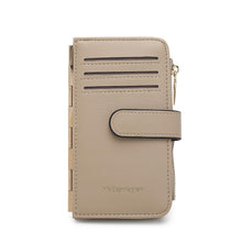 Load image into Gallery viewer, Women&#39;s Leather Card Holder With Coin Compartment - KP 023