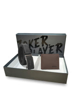 Load image into Gallery viewer, Gift Set - Leather RFID Wallet + 35mm Automatic Buckle Belt - JGS 101-5