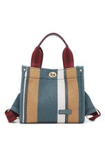 Load image into Gallery viewer, Women&#39;s Canvas Top Handle Sling Bag - HJZ 5539