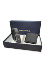 Load image into Gallery viewer, Gift Set - Leather RFID Wallet + 35mm Automatic Buckle Belt - SGS 573-2