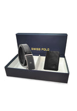 Load image into Gallery viewer, Gift Set - Leather RFID Wallet + 35mm Automatic Buckle Belt - SGS 573-9