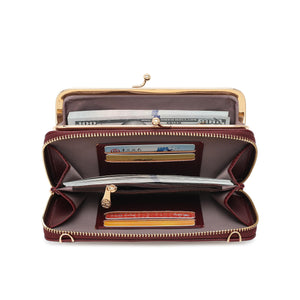 Women's Long Zipper Purse / Sling Bag - NP 021