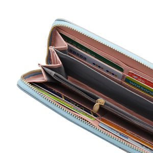 Women's Zipper Long Purse / Wallet - SLP 14