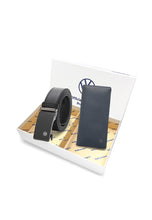 Load image into Gallery viewer, Gift Set - Genuine Leather RFID Wallet + 40mm Automatic Belt - VGS 302-6