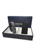 Load image into Gallery viewer, Gift Set - Leather RFID Wallet + 35mm Automatic Buckle Belt - SGS 573-8