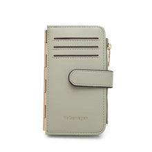 Load image into Gallery viewer, Women&#39;s Leather Card Holder With Coin Compartment - KP 023