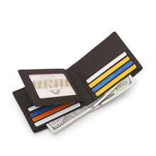 Load image into Gallery viewer, Men&#39;s Leather RFID Wallet - JPW 105