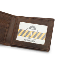 Load image into Gallery viewer, Men&#39;s Leather RFID Wallet - JPW 102