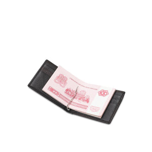 Men's Genuine Leather RFID Blocking Money Clip Wallet - NW 010