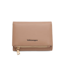 Load image into Gallery viewer, Women&#39;s RFID Magnet Tri Fold Leather Short Wallet / Purse With Coin Compartment - KP 005