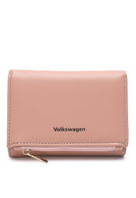 Load image into Gallery viewer, Women&#39;s RFID Magnet Tri Fold Leather Short Wallet / Purse With Coin Compartment - KP 005