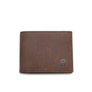 Men's Genuine Leather RFID Short Wallet - VWW 136