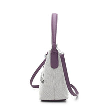 Load image into Gallery viewer, Women&#39;s Monogram Top Handle Canvas Sling Bag - HLT 3206