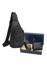 Load image into Gallery viewer, Gift Set  Leather Wallet + 35mm Automatic Belt + Chest Bag - SGS 568-7