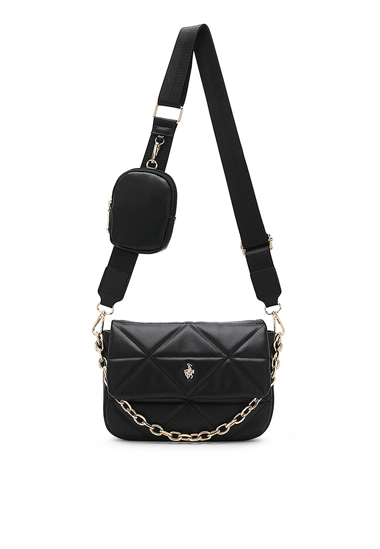 Women's Quilted Shoulder Sling Bag - HJJ 1677