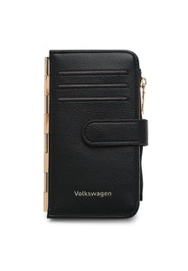 Women's Leather Card Holder With Coin Compartment - KP 023