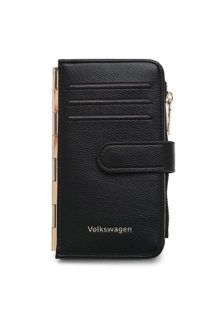 Women's Leather Card Holder With Coin Compartment - KP 023