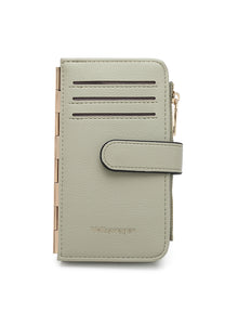 Women's Leather Card Holder With Coin Compartment - KP 023