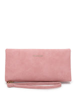 Load image into Gallery viewer, Women&#39;s Zipper Leather Long Wallet / Purse With Detachable Wrist Strap And Coin Compartment - KP 020