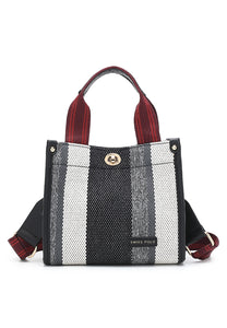 Women's Canvas Top Handle Sling Bag - HJZ 5539