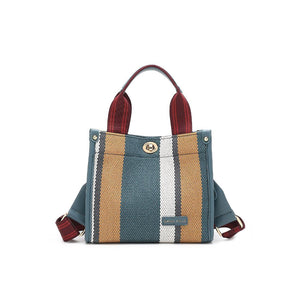 Women's Canvas Top Handle Sling Bag - HJZ 5539