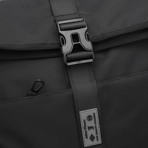 Men's Logo Backpack with USB Port- JH 8059