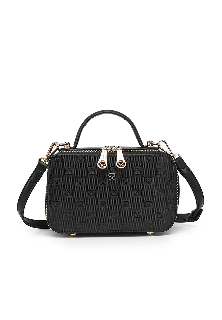 Women's Monogram Top Handle Sling Bag / Crossbody Bag - SDN 7507