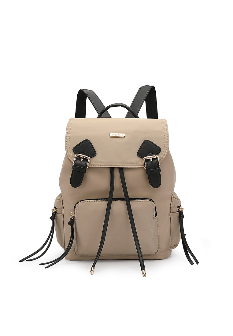 Women's Top Flap Backpack - HEK 7575