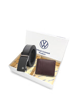 Load image into Gallery viewer, Gift Set - Genuine Leather RFID Wallet + 40mm Automatic Belt - VGS 302-11