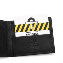 Load image into Gallery viewer, Gift Set - Leather RFID Wallet + 35mm Automatic Buckle Belt - SGS 572-10