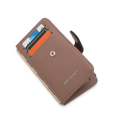 Load image into Gallery viewer, Women&#39;s Leather Card Holder With Coin Compartment - KP 023
