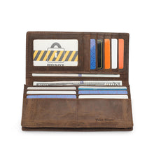 Load image into Gallery viewer, Men&#39;s Leather RFID Wallet - JPW 101