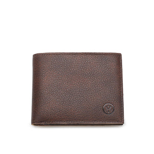 Men's Genuine Leather RFID Short Wallet - VWW 134