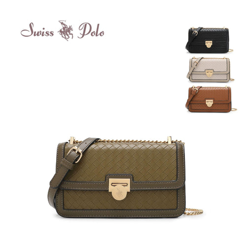 Women's Chain Sling Bag / Crossbody Bag - HHA 7888