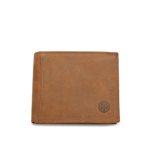 Men's Genuine Leather RFID Short Wallet - VWW 133