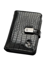Load image into Gallery viewer, Women&#39;s Short Croc Purse / Wallet - SLP 21