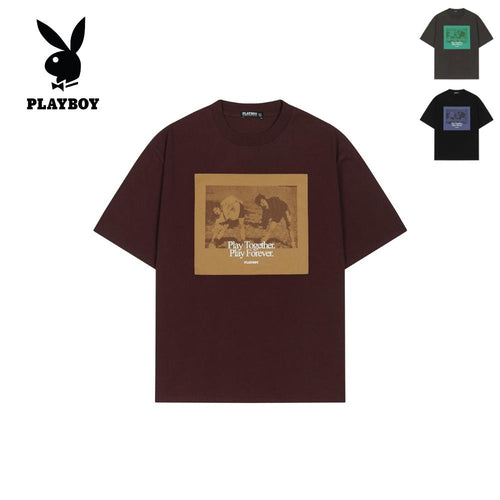 Playboy Men Relaxed Fit T-shirt (Unisex) - PTR 004