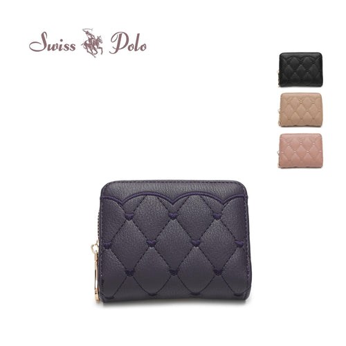 Women's Quilted Short Purse / Wallet - SLP 50