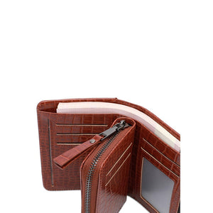 Women's Short Croc Purse / Wallet - SLP 21