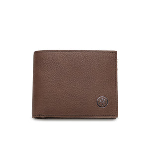 Men's Genuine Leather RFID Short Wallet - VWW 136