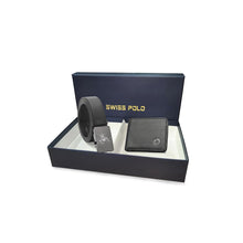Load image into Gallery viewer, Gift Set - Leather RFID Wallet + 35mm Automatic Buckle Belt - SGS 573-4