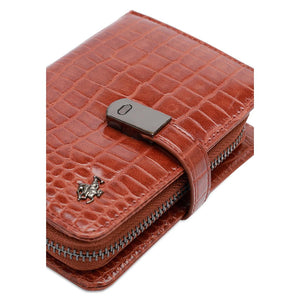 Women's Short Croc Purse / Wallet - SLP 21