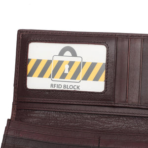 Men's Genuine Leather RFID Blocking Wallet - VWW 149
