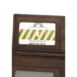 Men's Genuine Leather RFID Wallet - SW 206