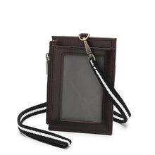 Load image into Gallery viewer, Men&#39;s Genuine Leather RFID Card Holder / Landyard - SW 200