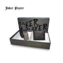 Load image into Gallery viewer, Gift Set - Leather RFID Wallet + 35mm Automatic Buckle Belt - JGS 101-3